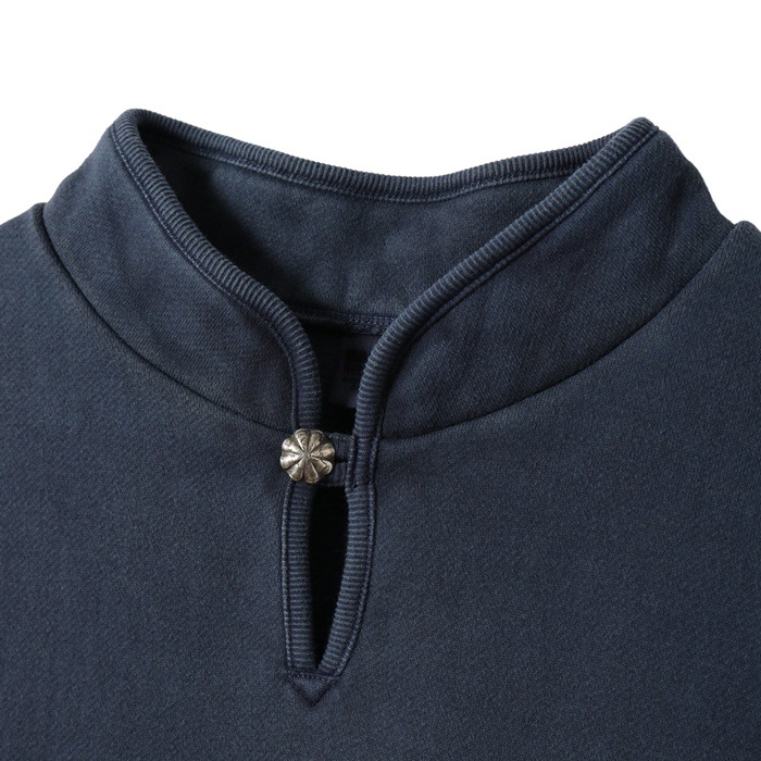 "STANDARD" 30/7 COZUN High Neck Concho Sweatshirt��Pigment Dye�� 