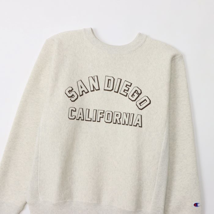REVERSE WEAVE CREW NECK SWEAT SHIRT