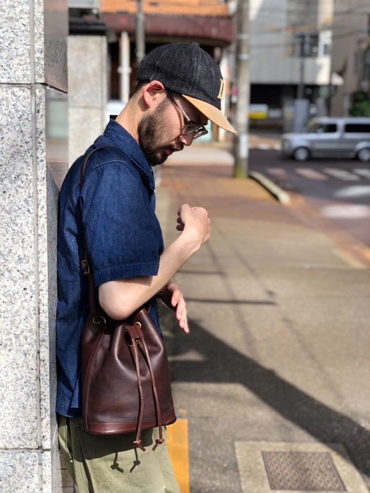 LEATHER WANDER PURSE BAG-SMALL