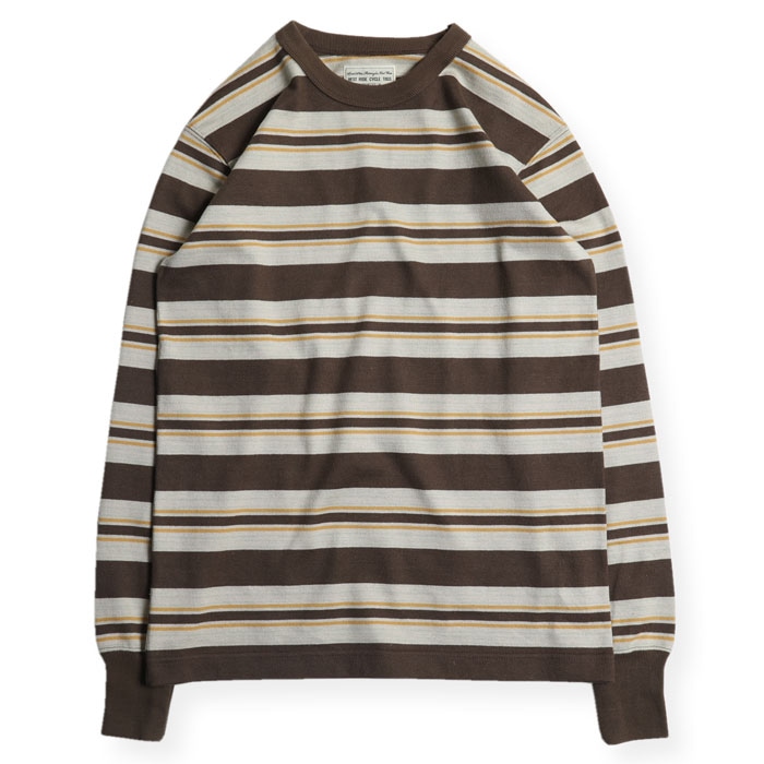 HEAVY BORDER RANDOM LONG TEE