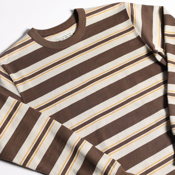 HEAVY BORDER RANDOM LONG TEE