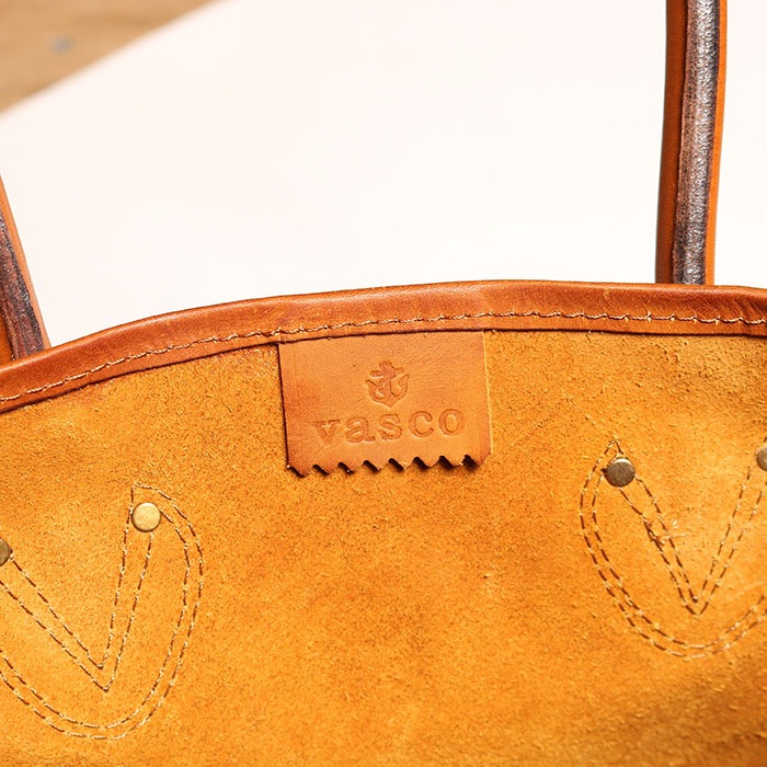 LEATHER OLD TOTE BAG - MEDIUM