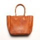 LEATHER OLD TOTE BAG - MEDIUM