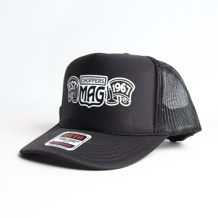 CHOPPERS MAGAZINE TRUCKER HAT CHOPPERS BANNER