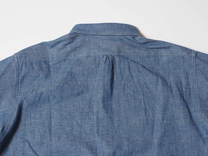 Lot 3047 ROUND COLLAR CHAMBRAY SHIRTS