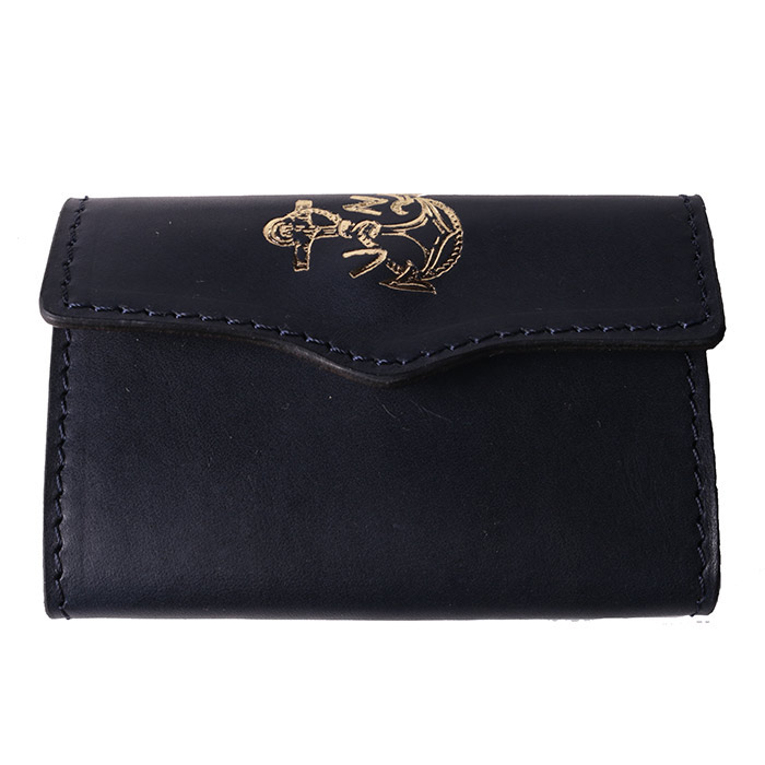VSC-676 LEATHER NAVAL KEY CASE