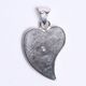 NL-0177 KARAKUSA ROSE HART PENDANT (18K GOLD ACCENT)
