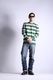 HEAVY BORDER RANDOM LONG TEE