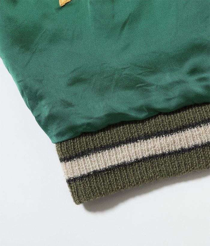 Lot No. TT15619-119 / Early 1950s Style Acetate Souvenir Jacket KOSHO & CO. Special Edition SILVER DRAGON  TANGLED DRAGONS