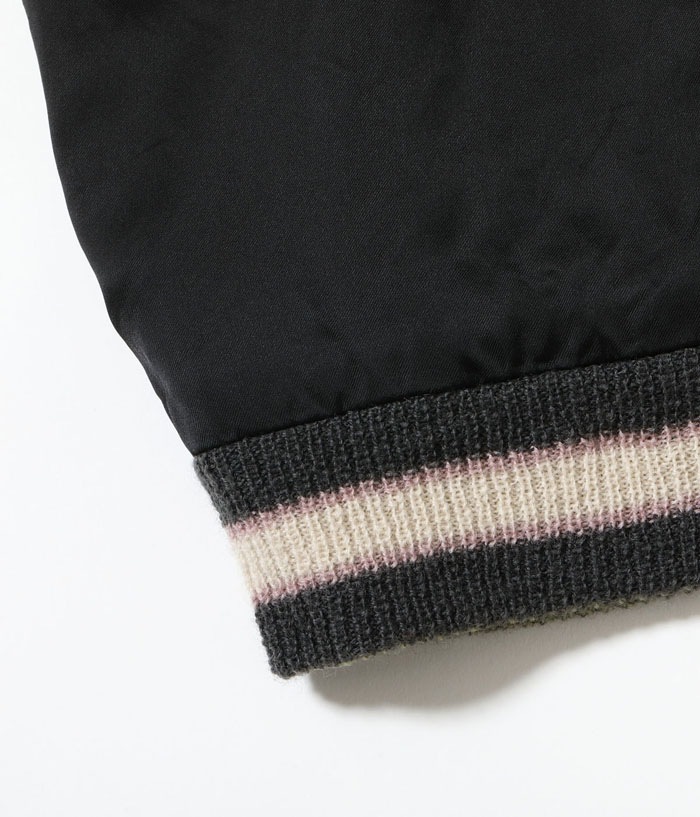 Lot No. TT15619-119 / Early 1950s Style Acetate Souvenir Jacket KOSHO & CO. Special Edition SILVER DRAGON  TANGLED DRAGONS