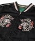 Lot No. TT15619-119 / Early 1950s Style Acetate Souvenir Jacket KOSHO & CO. Special Edition SILVER DRAGON  TANGLED DRAGONS