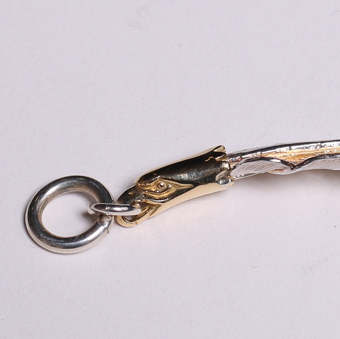 EFNL-0046 18K EAGLE HEAD KAZEKIRI FEATHER M RIGHT