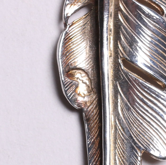 EFNL-0046 18K EAGLE HEAD KAZEKIRI FEATHER M RIGHT