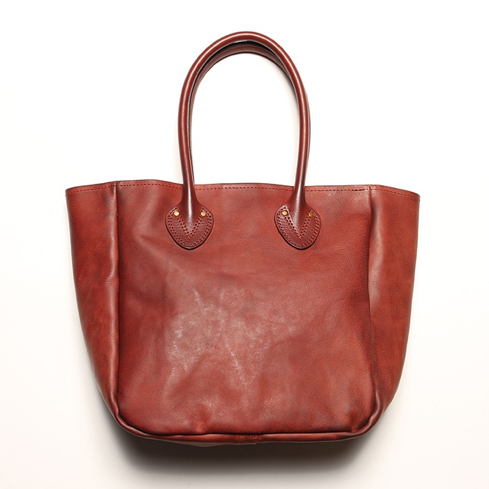 LEATHER OLD TOTE BAG - MEDIUM