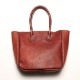 LEATHER OLD TOTE BAG - MEDIUM
