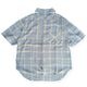 RAYON TWILL OMBRE CHECK SS SHIRTS