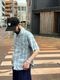 RAYON TWILL OMBRE CHECK SS SHIRTS