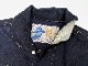 MFSC"MADE IN USA"12.4oz DOUBLE INDIGO DEINM RANCH BLOUSE