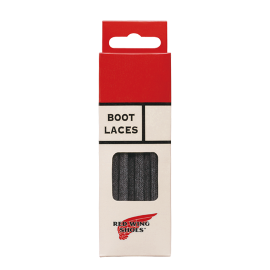 48" FLAT WAXED LACES BLACK STYLE NO.97155