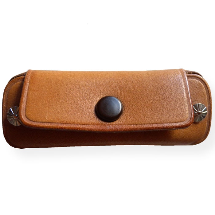 LT-0049 FLAP KEY FOB | LARRY SMITH,LEATHER | WESTERN RIVER ONLINE