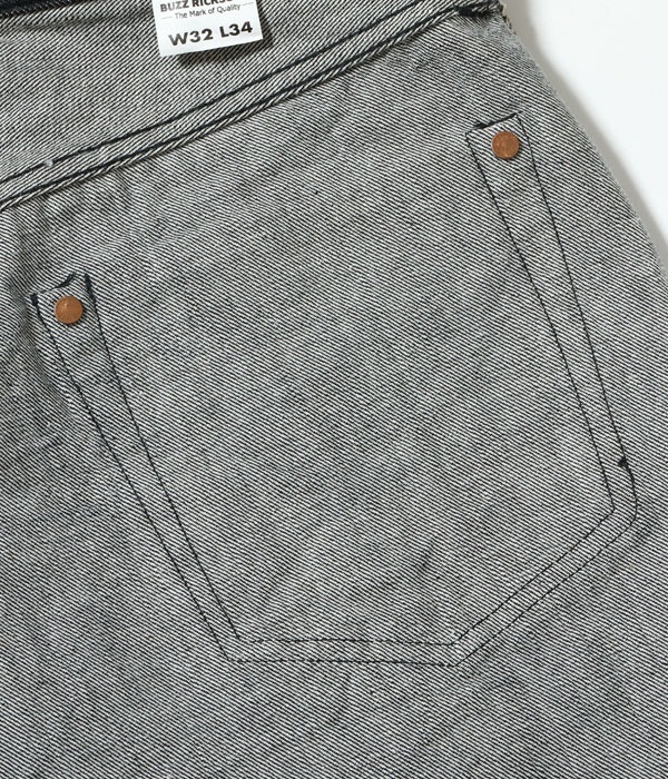 Lot No. BR43042 / WORLD WAR II BLACK DENIM WAIST OVERALLS