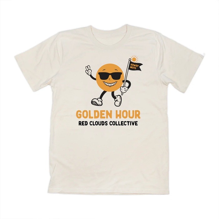 RED CLOUDS COLLECTIVE:Golden Hour Tee