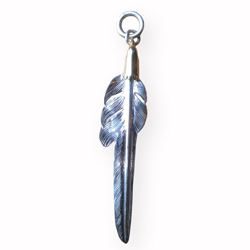 EFNL-0047 18K EAGLE HEAD KAZEKIRI FEATHER L RIGHT