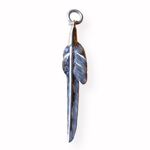 EFNL-0047 18K EAGLE HEAD KAZEKIRI FEATHER L RIGHT