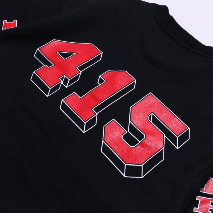 FRISCO 415 CHOP SLEEVE CREW NECK