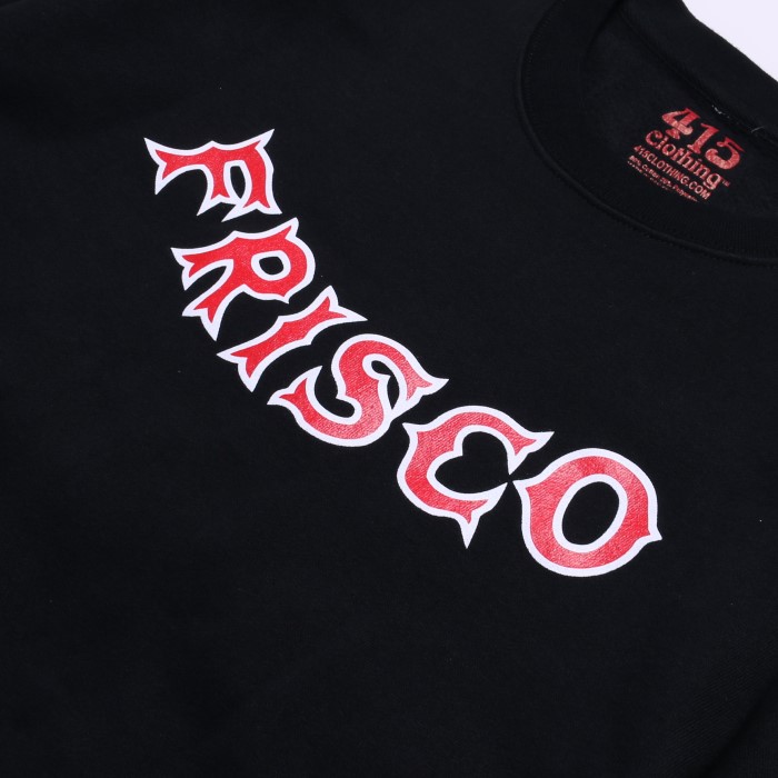 FRISCO 415 CHOP SLEEVE CREW NECK
