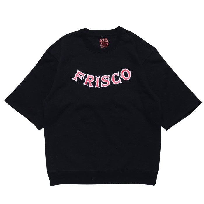 FRISCO 415 CHOP SLEEVE CREW NECK