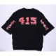 FRISCO 415 CHOP SLEEVE CREW NECK
