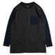 TWO TONE VINTAGE POCKET LONG TEE