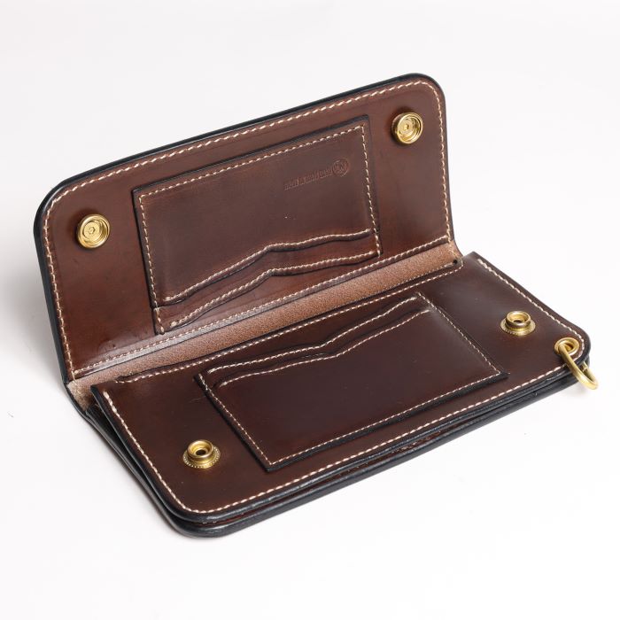 TRUCKER WALLET HORWEEN CHROMEXCEL