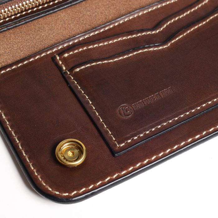 TRUCKER WALLET HORWEEN CHROMEXCEL
