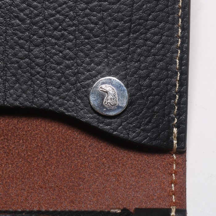 LT-0121CUSTOM EMBOSSED TRUCKERS WALLET M CONCHO CUSTOM