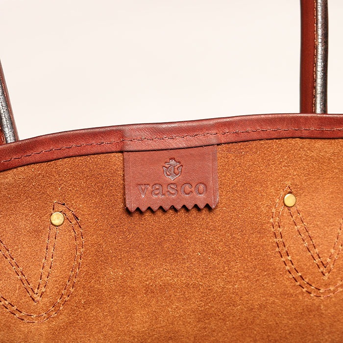 LEATHER OLD TOTE BAG - LARGE