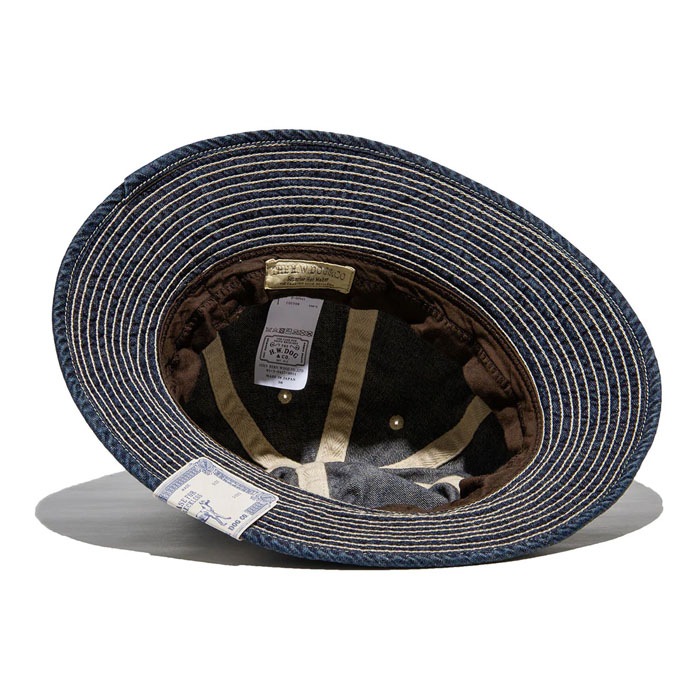 VINTAGE DENIM FATIGUE HAT