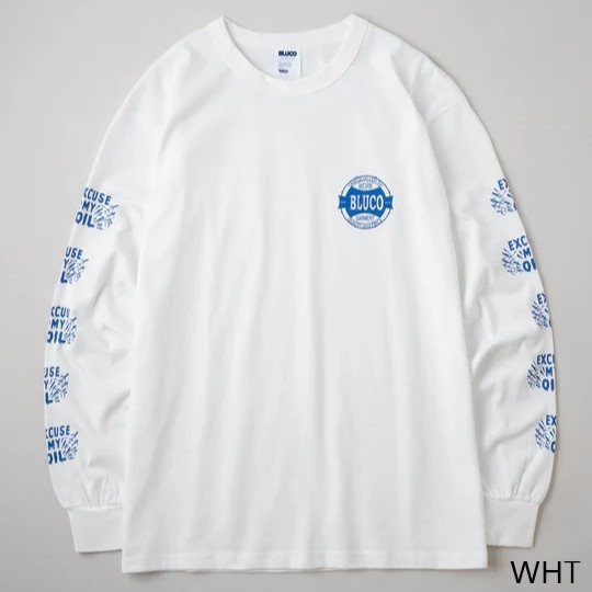 PRINT L/S TEE -Oil-