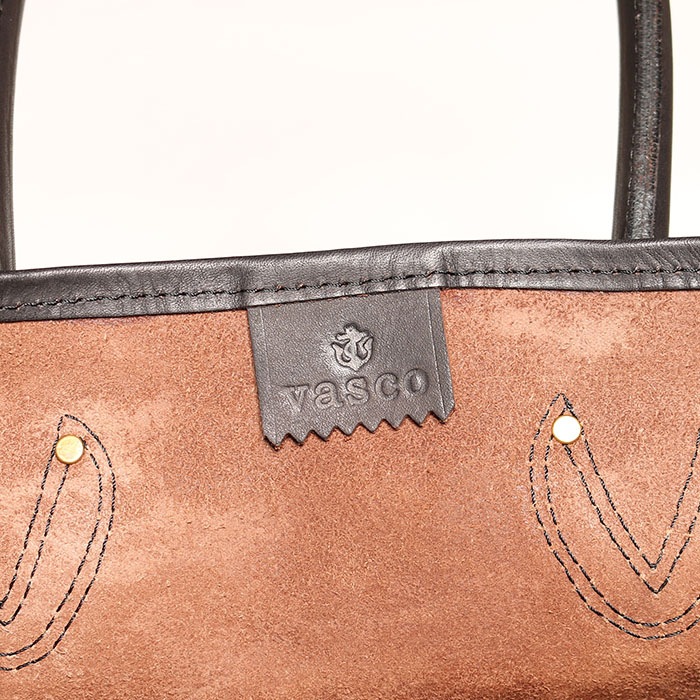 LEATHER OLD TOTE BAG - LARGE