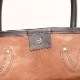 LEATHER OLD TOTE BAG - LARGE