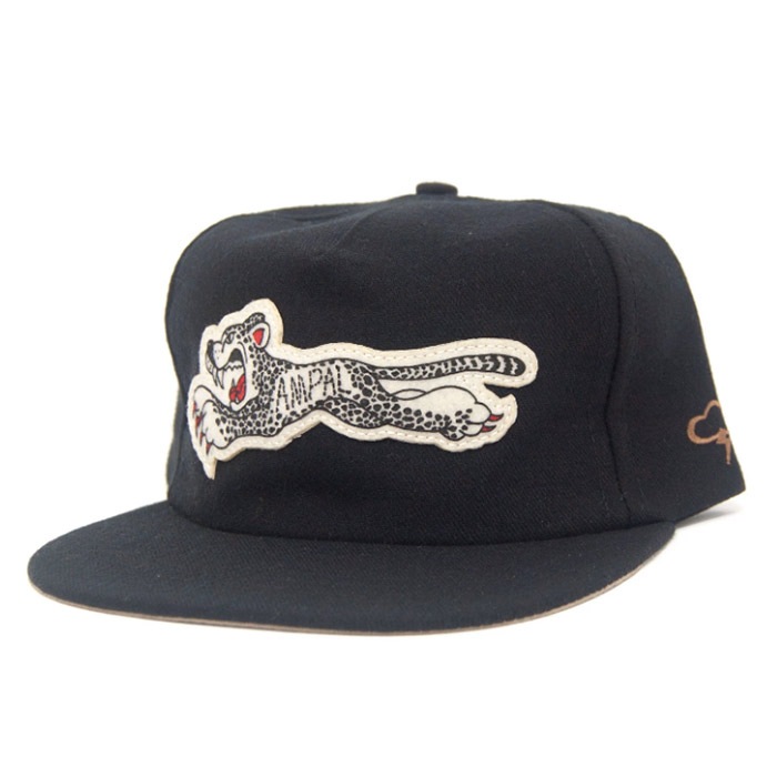 CHEETAH Wool Strapback