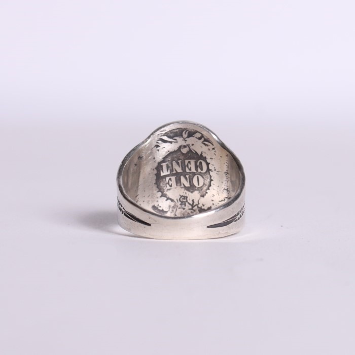 C-1 INDIAN SKULL RING