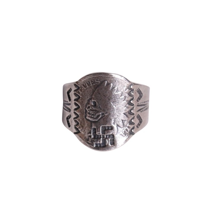 C-1 INDIAN SKULL RING