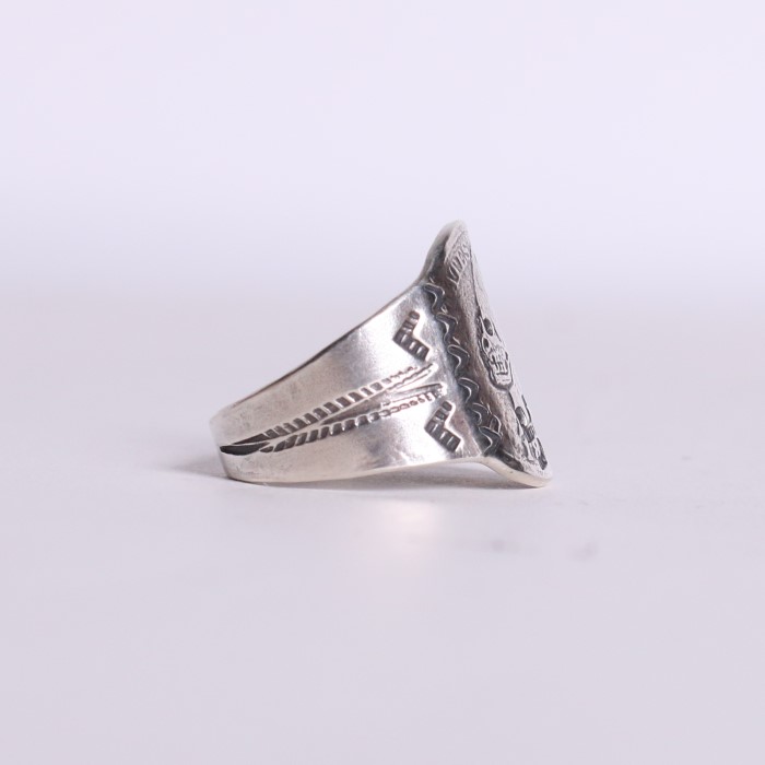 C-1 INDIAN SKULL RING