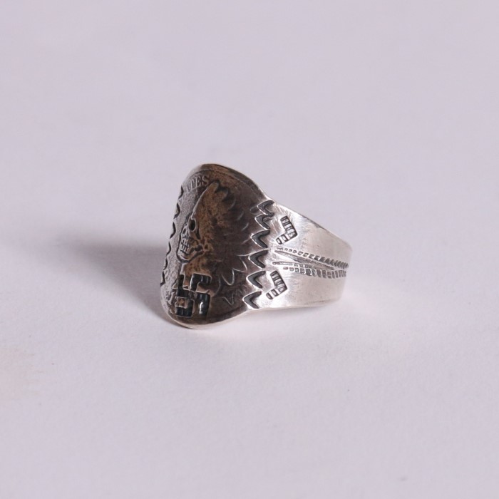 C-1 INDIAN SKULL RING