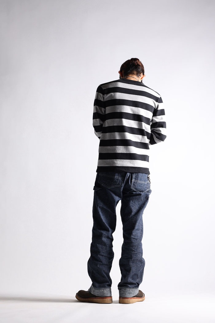 HEAVY BORDER LONG TEE