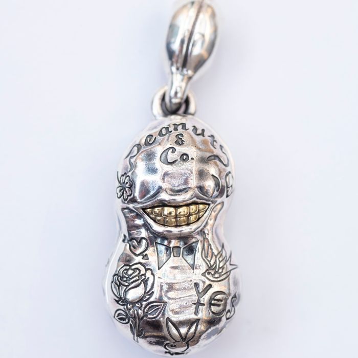 NORMAL TATOO PEANUTS (slide) svxK10YGold. L size
