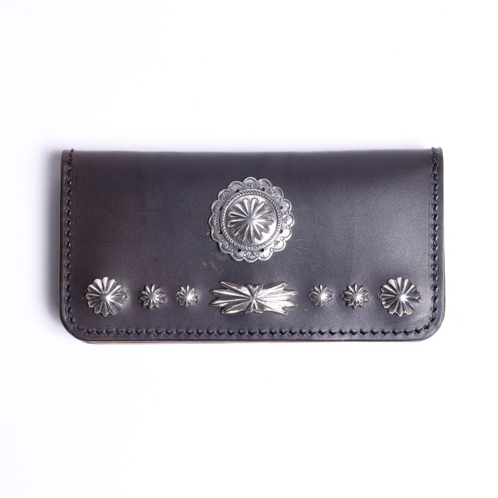 LT-0002-1  TRUCKERS WALLET M CONCHO CUSTOM
