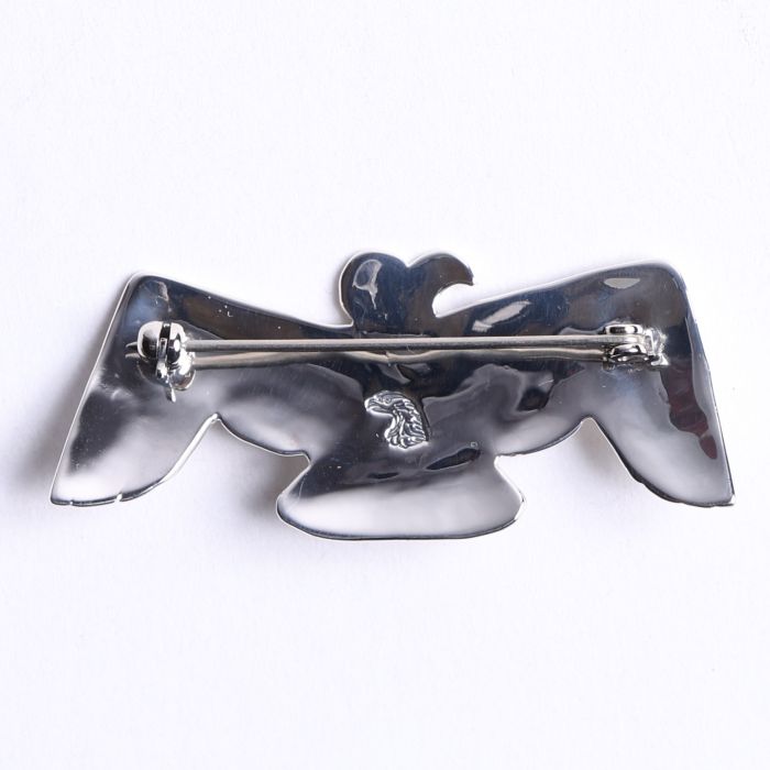 OT-P0139 FLYING THUNDERBIRD PIN (TURQUOISE)